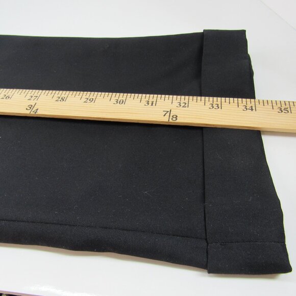 Alan Flusser Golf Men's Black Roll Cuff Pleated Front Golf Pant Size 38X34 - Picture 8 of 11